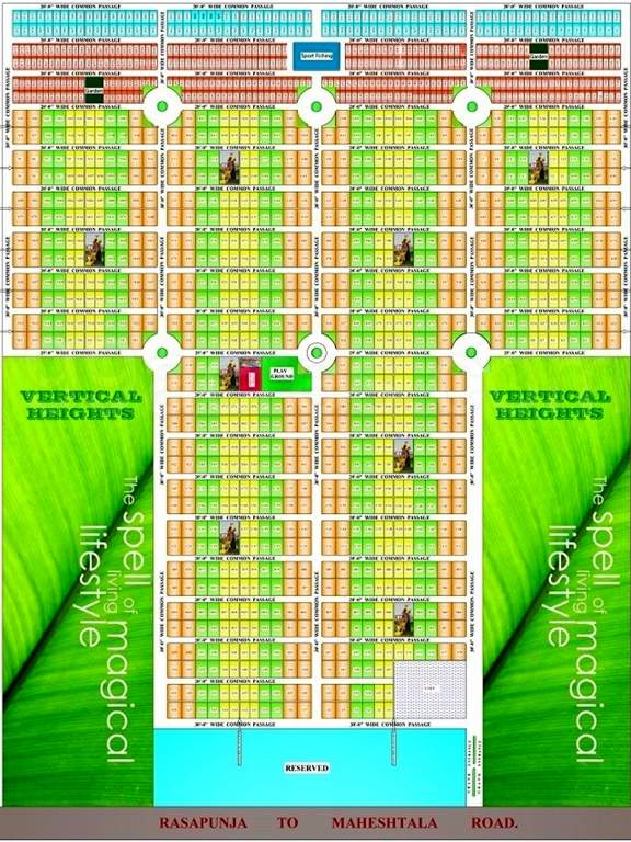  fresco fountain city plots Images for Master Plan of Vriddhi Fresco Palm City Plots