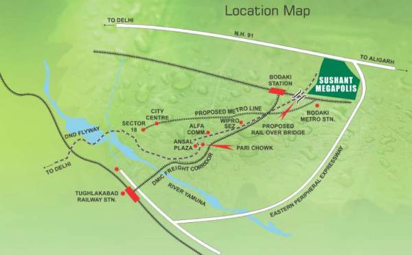 Images for Location Plan of Ansal Daffodil Bloom