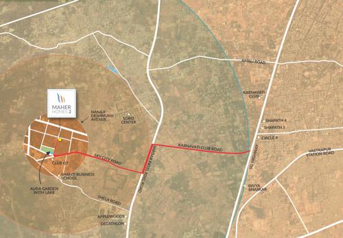  maher-homes Images for Location Plan of Vishwanath Maher Homes
