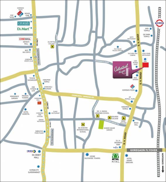  celestial-heights Images for Location Plan of Shreenathji Celestial Heights
