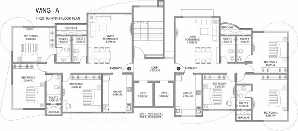 Images for Cluster Plan of Paranjape 127 Upper East