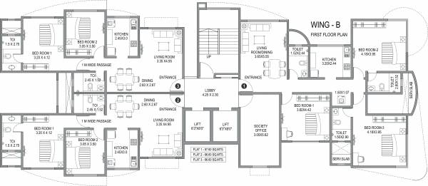 Images for Cluster Plan of Paranjape 127 Upper East
