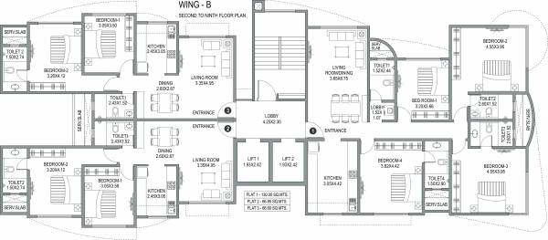 Images for Cluster Plan of Paranjape 127 Upper East