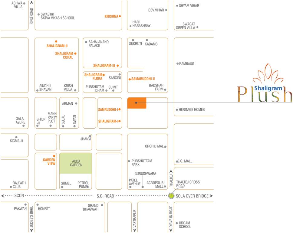  plush Images for Location Plan of Shaligram Plush