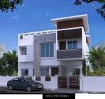 Images for Elevation of Aara Twin House Images for Elevation of Aara Twin House
