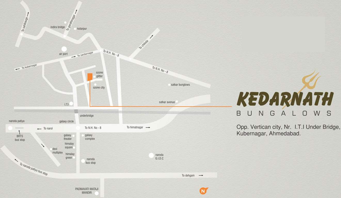 kedarnath bungalows Images for Location Plan of Rameshwar Kedarnath Bungalows