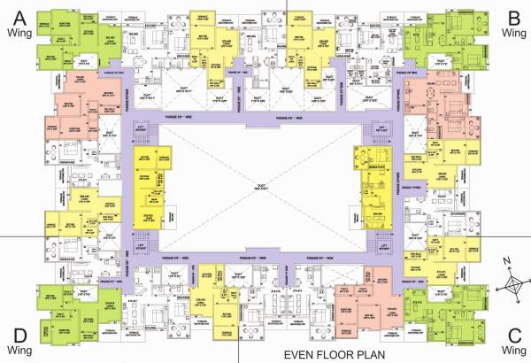 Images for Cluster Plan of NG Blossom Wing A To Wing D