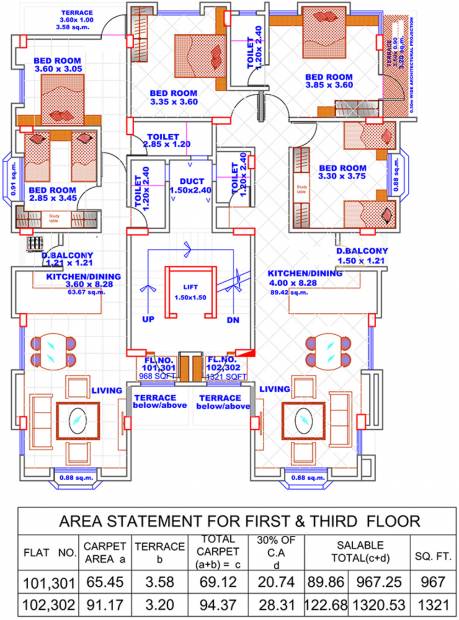 Images for Cluster Plan of NG Jai Ravi Apartment