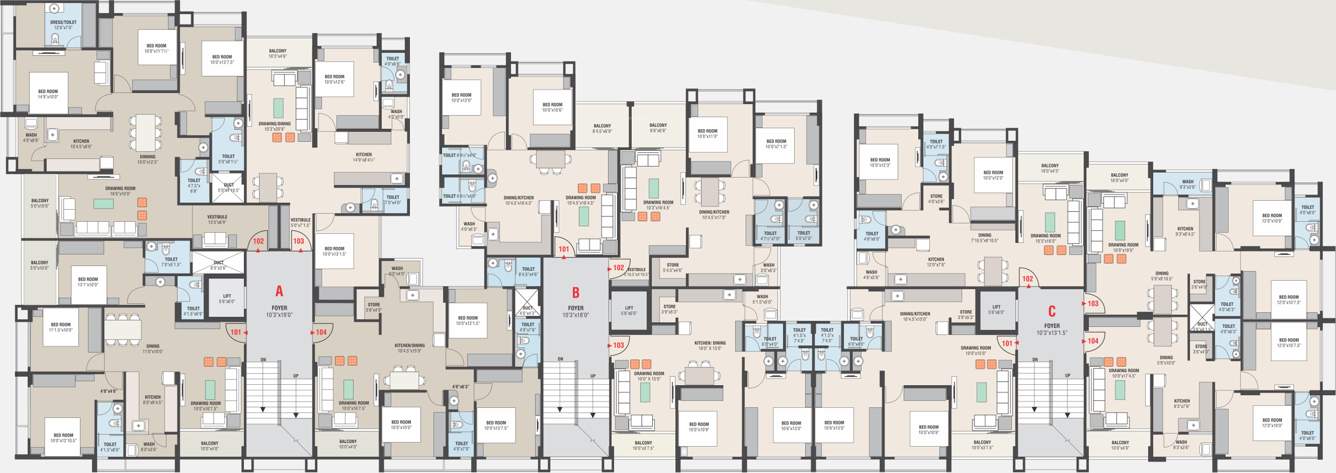 grand riviera Images for Cluster Plan of Kaival Grand Riviera