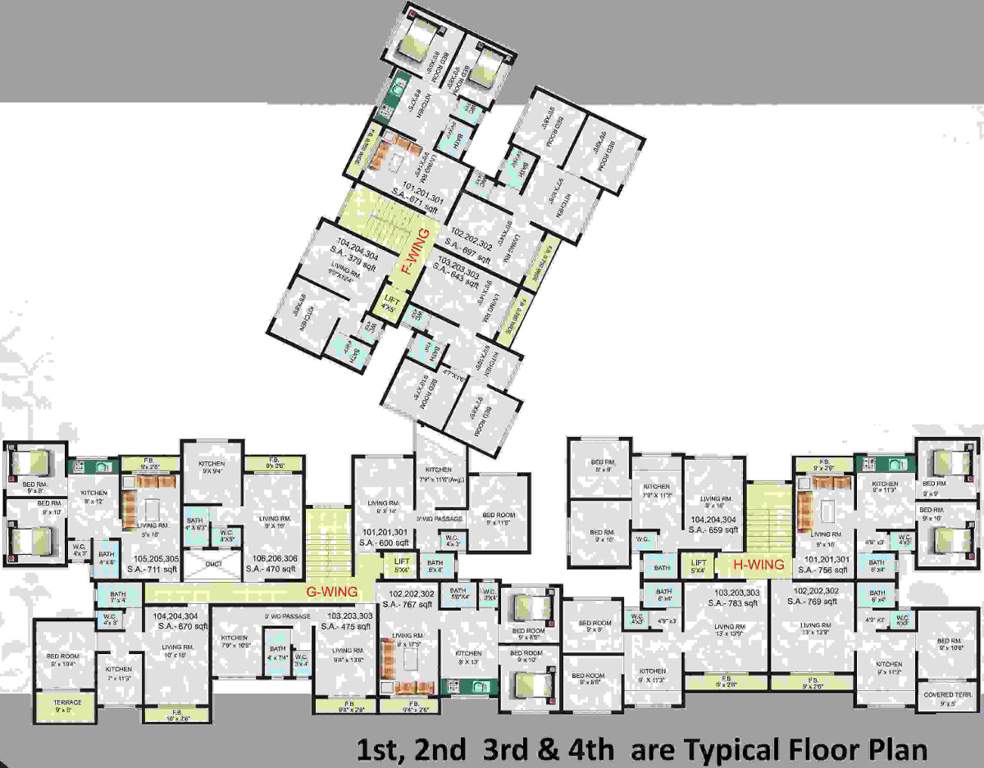Images for Cluster Plan of Prayag Galaxy