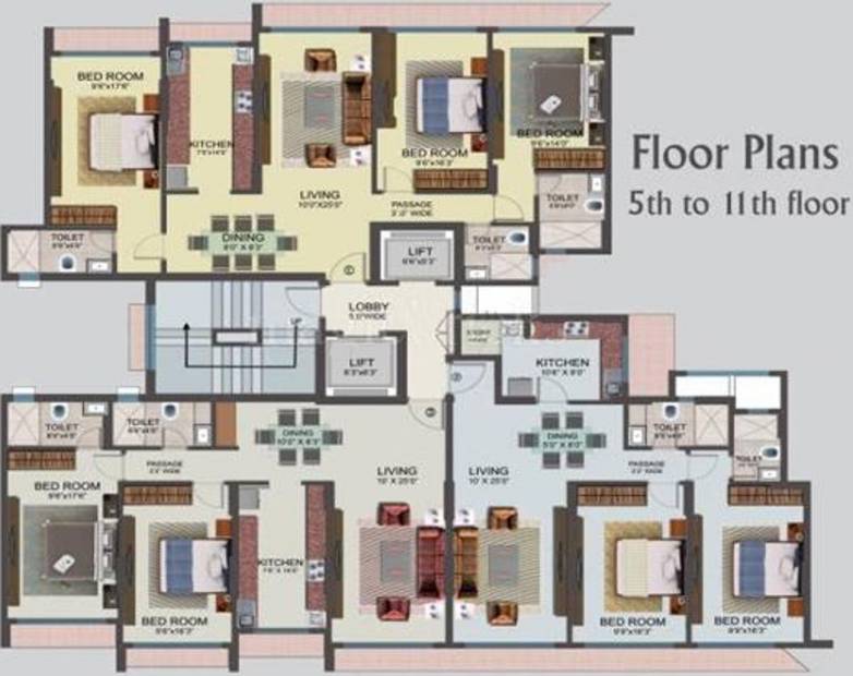 Images for Cluster Plan of Apraulic Sterling Court Wing D