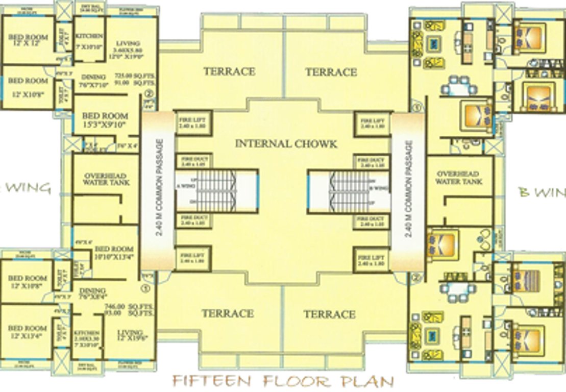 Images for Cluster Plan of Westin Serene Shelter