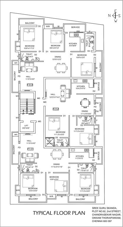 Images for Cluster Plan of Sree Guru Skanda