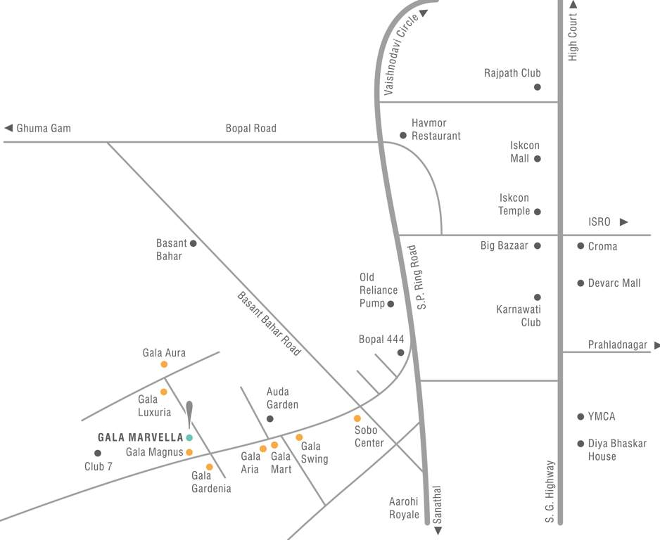 marvella Images for Location Plan of Gala Marvella
