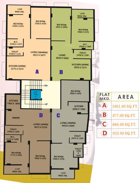 Images for Cluster Plan of Rechi Jaya Apartment