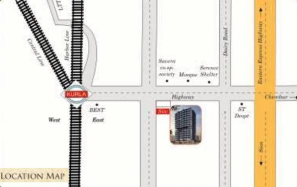 Images for Location Plan of Westin Surbhi Co Operative Housing Society Ltd