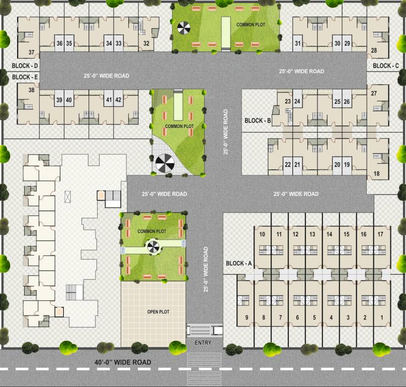 Images for Master Plan of Charoliya Roop Apartments