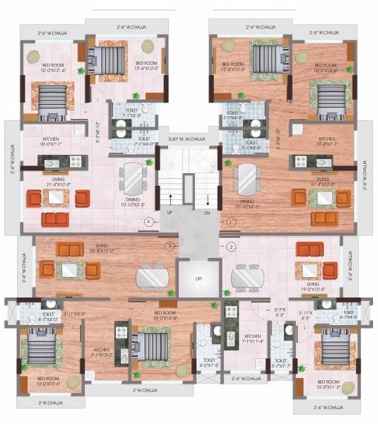 Images for Cluster Plan of Dipti Koteshwar Darshan