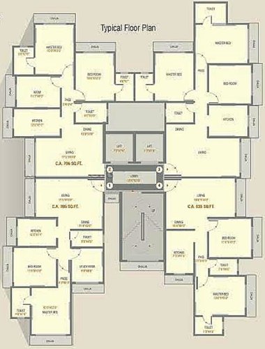 Images for Cluster Plan of Chaitanya Jeevan Kanchan CHSL Images for Cluster Plan of Chaitanya Jeevan Kanchan CHSL