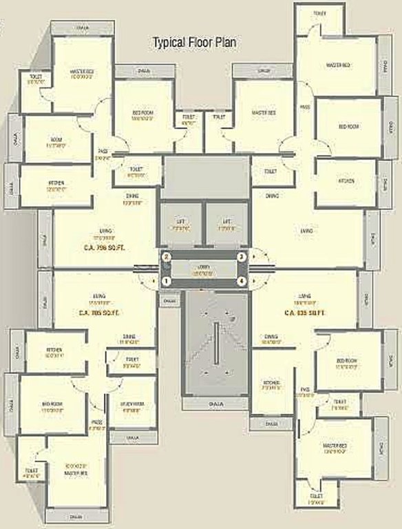 Images for Cluster Plan of Chaitanya Jeevan Kanchan CHSL