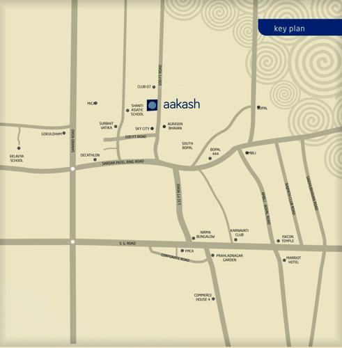  aakash-residency Images for Location Plan of Goyal Aakash Residency