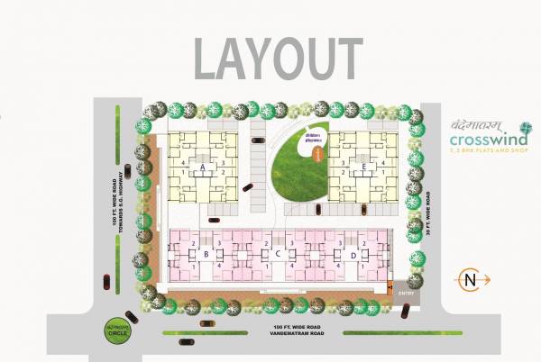 Images for Layout Plan of Vyapti Vandemataram Crosswind