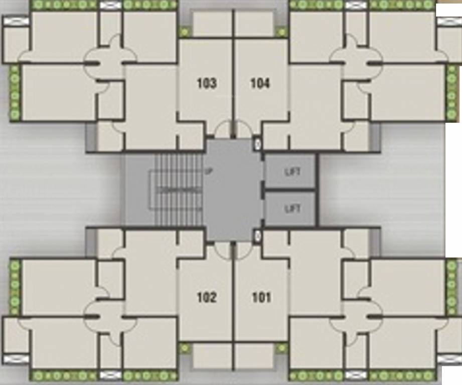  sky Images for Cluster Plan of Shalin Sky