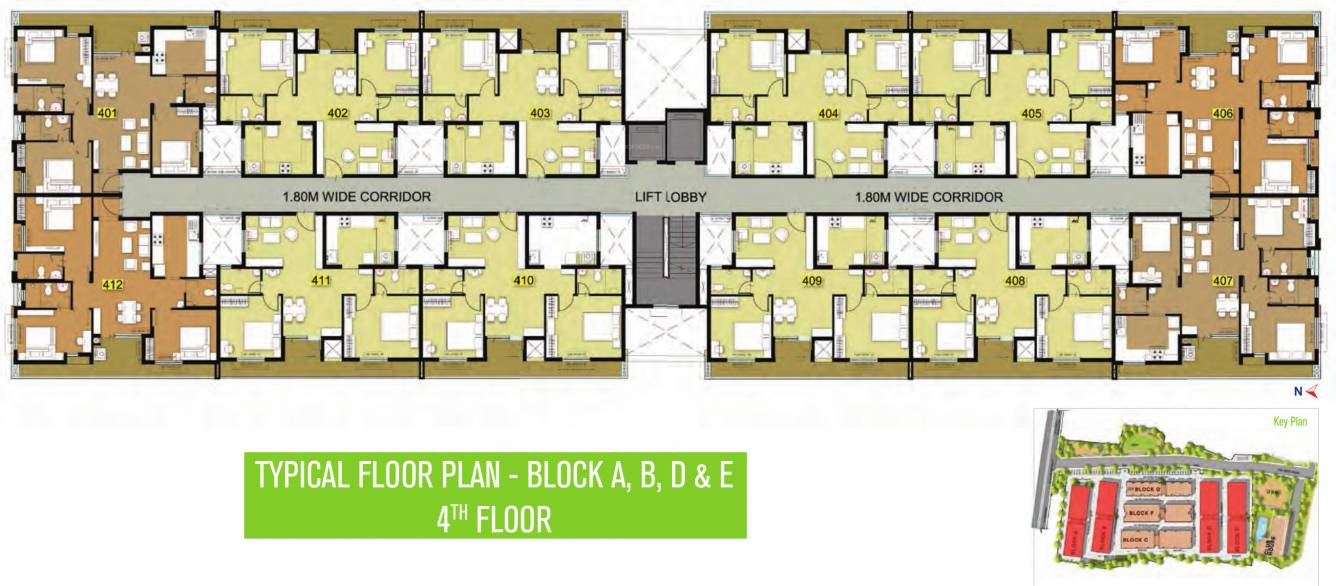 Images for Cluster Plan of TVS Emerald Green Acres