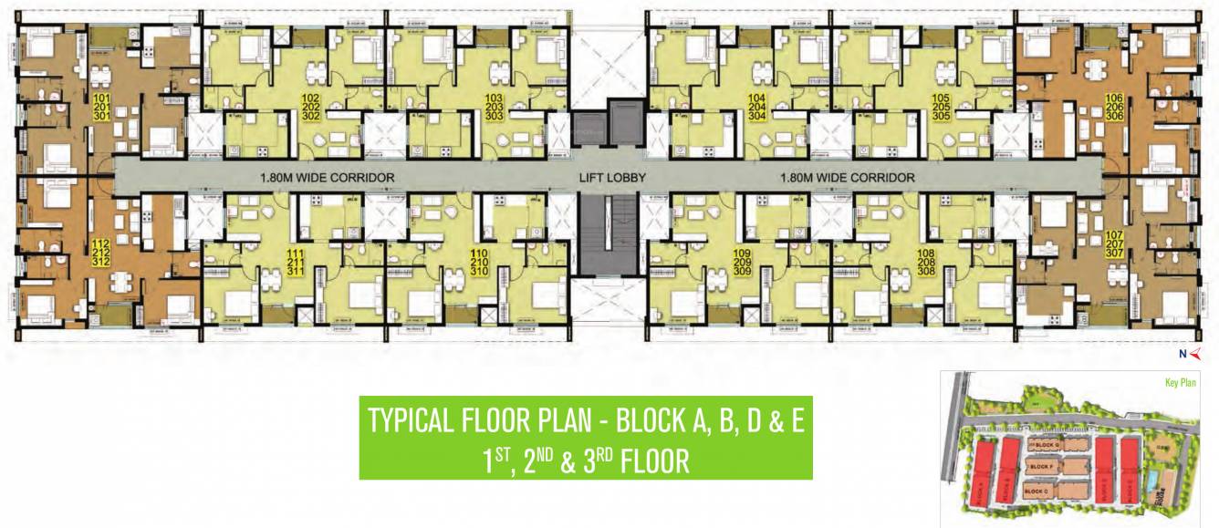 Images for Cluster Plan of TVS Emerald Green Acres