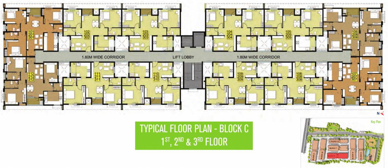 Images for Cluster Plan of TVS Emerald Green Acres
