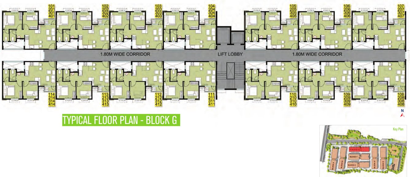 Images for Cluster Plan of TVS Emerald Green Acres
