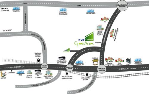Images for Location Plan of TVS Emerald Green Acres tvs-emerald-greenacres Images for Location Plan of TVS Emerald Green Acres