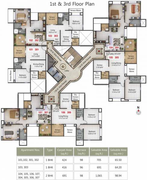 Images for Cluster Plan of Kumar Palm Dew