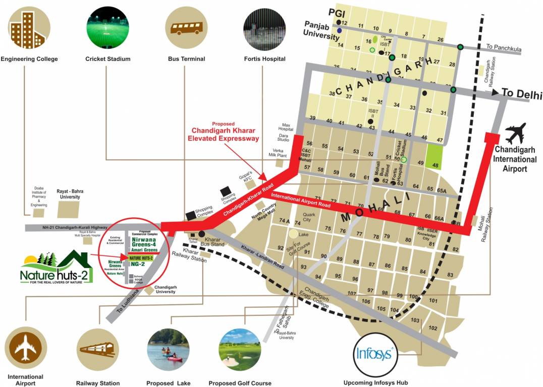 Images for Location Plan of Vision Nature Huts 2