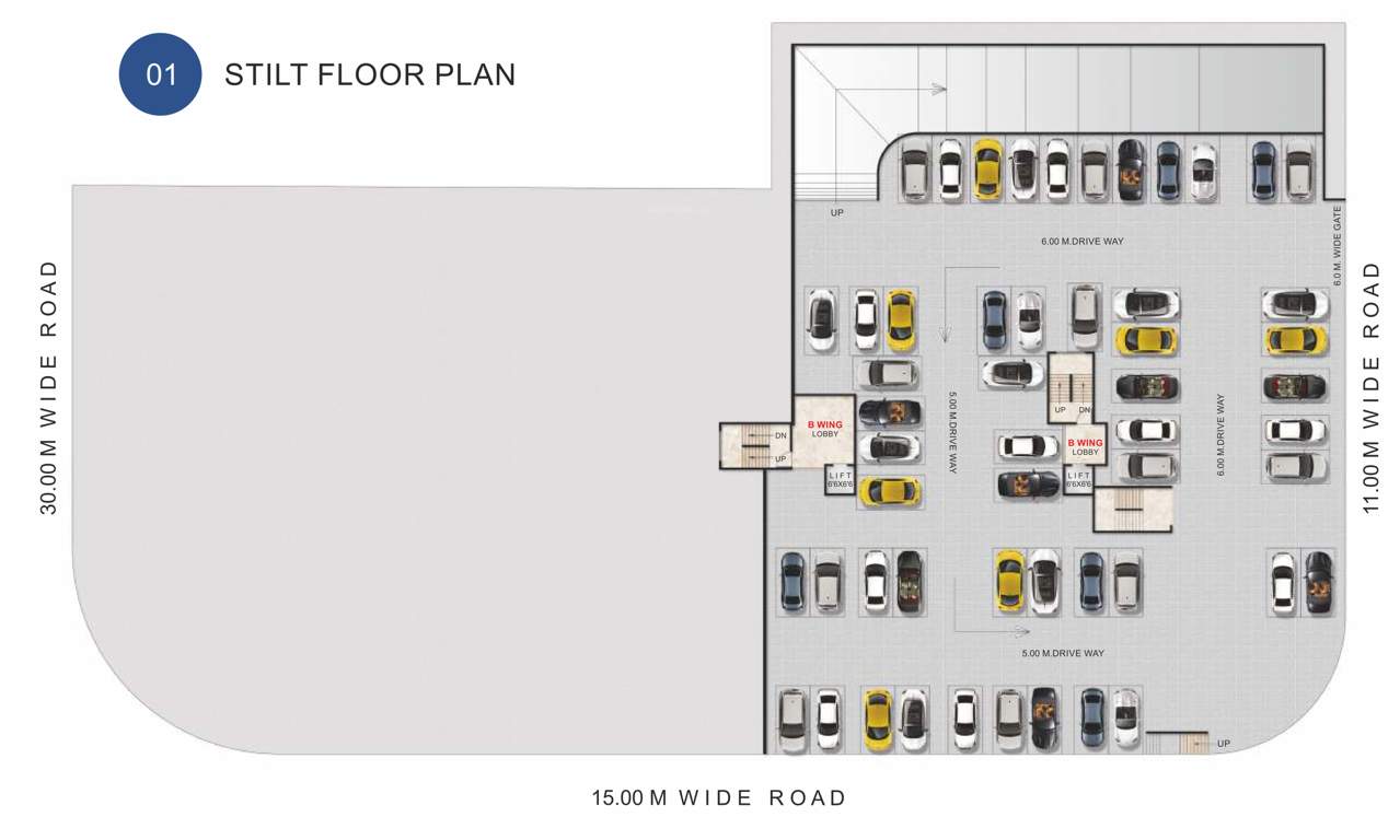  unite Images for Cluster Plan of Priyanka Unite
