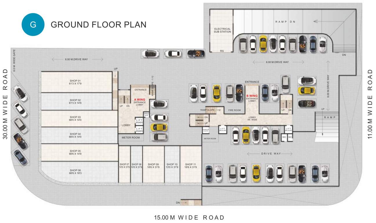  unite Images for Cluster Plan of Priyanka Unite