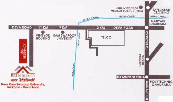 Images for Location Plan of Shree Raj Raj Residency