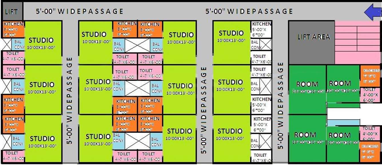 heights Images for Cluster Plan of Zenext Heights