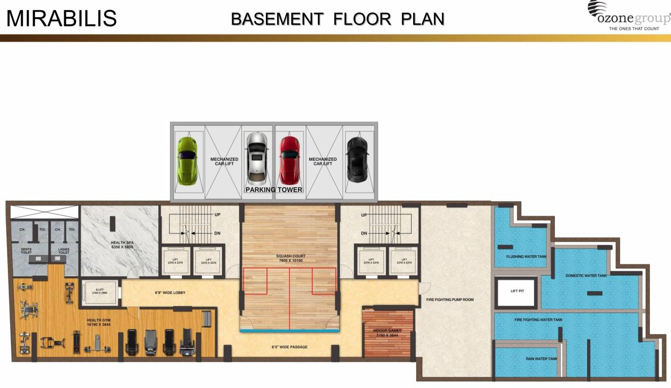  mirabilis Mirabilis Basement Cluster Plan