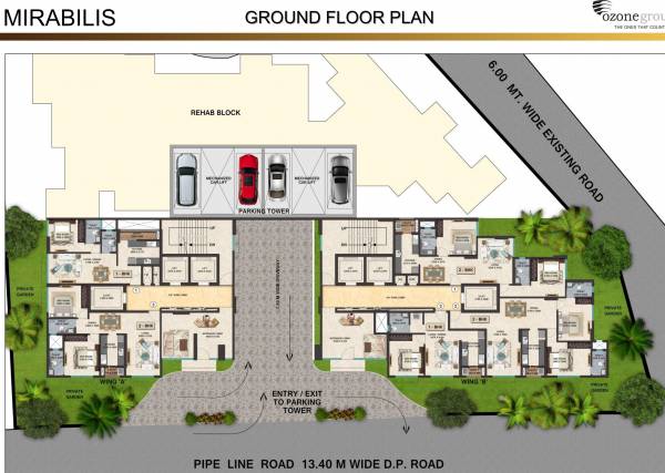  mirabilis Mirabilis Ground Cluster Plan