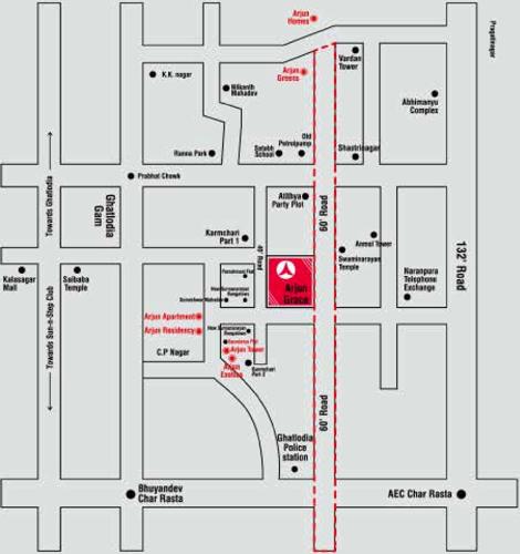  grace Images for Location Plan of Arjun Grace