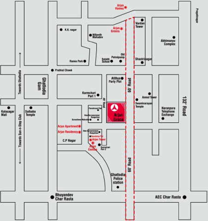 grace Images for Location Plan of Arjun Grace