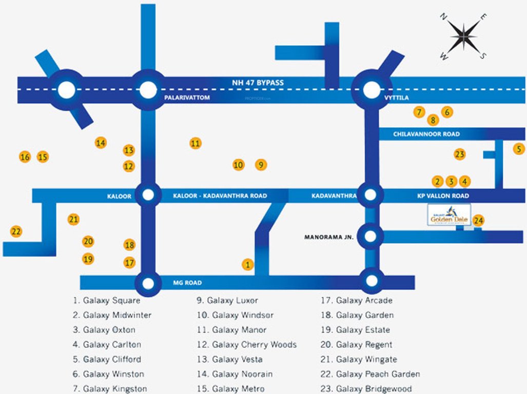 Images for Location Plan of Galaxy Golden Dale