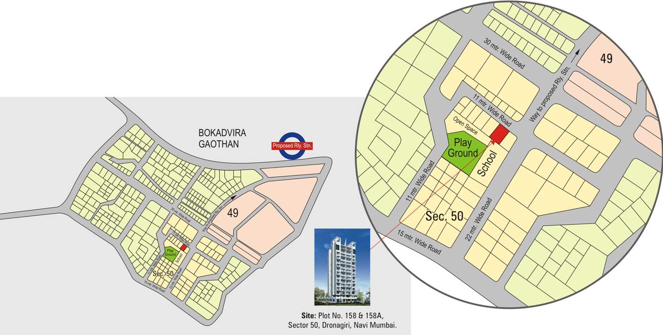 pride Images for Location Plan of Manzil Group Builders and Developers Pride