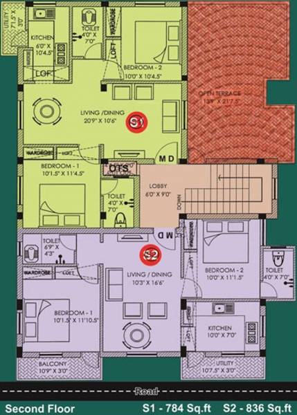 Images for Cluster Plan of Sri Anandham