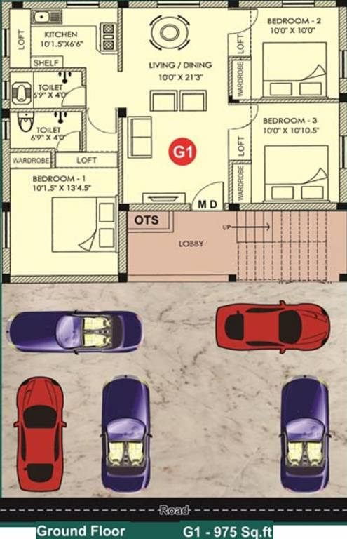 Images for Cluster Plan of Sri Anandham