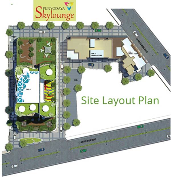 Images for Layout Plan of Vastusankalp Punyodaya Skylounge