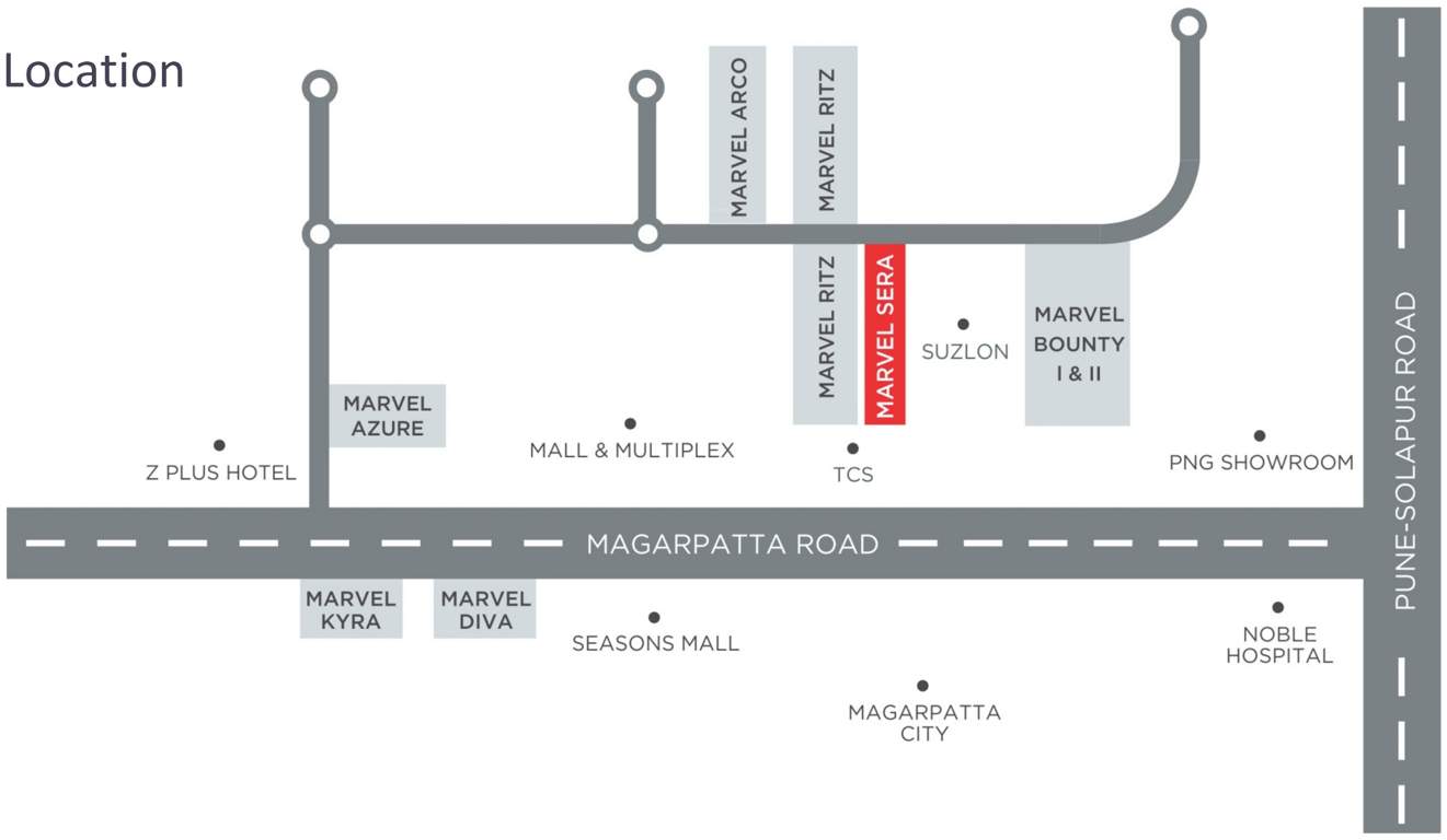 Images for Location Plan of Marvel Sera A B C Building