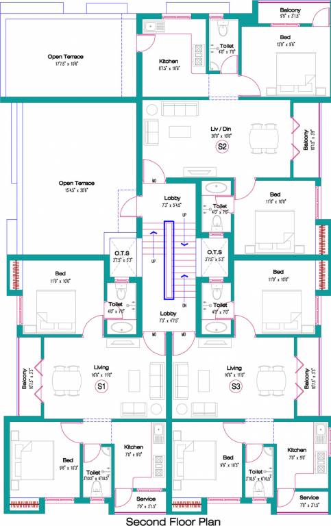 Images for Cluster Plan of Hanu Balaji Nagar