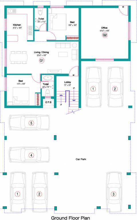 Images for Cluster Plan of Hanu Balaji Nagar